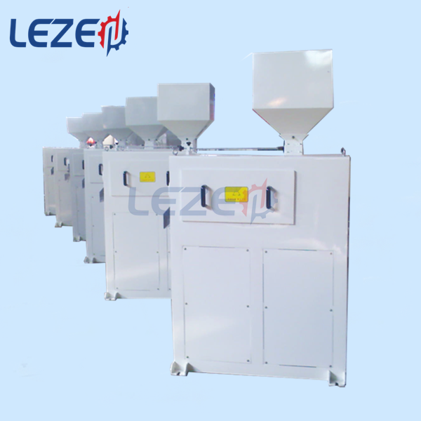 Double roll rice milling machine